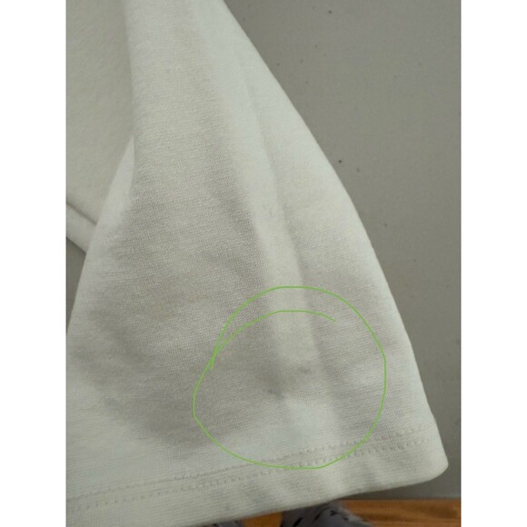 Lulus Off The Shoulder Stretch Bodysuit Women Size M Ivory White *Flaw - Picture 7 of 11